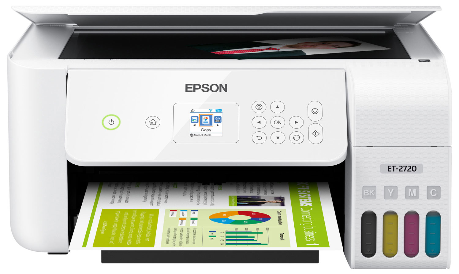 (image for) Epson Ecotank Photo ET-2720 All-in-One Wireless Printer
