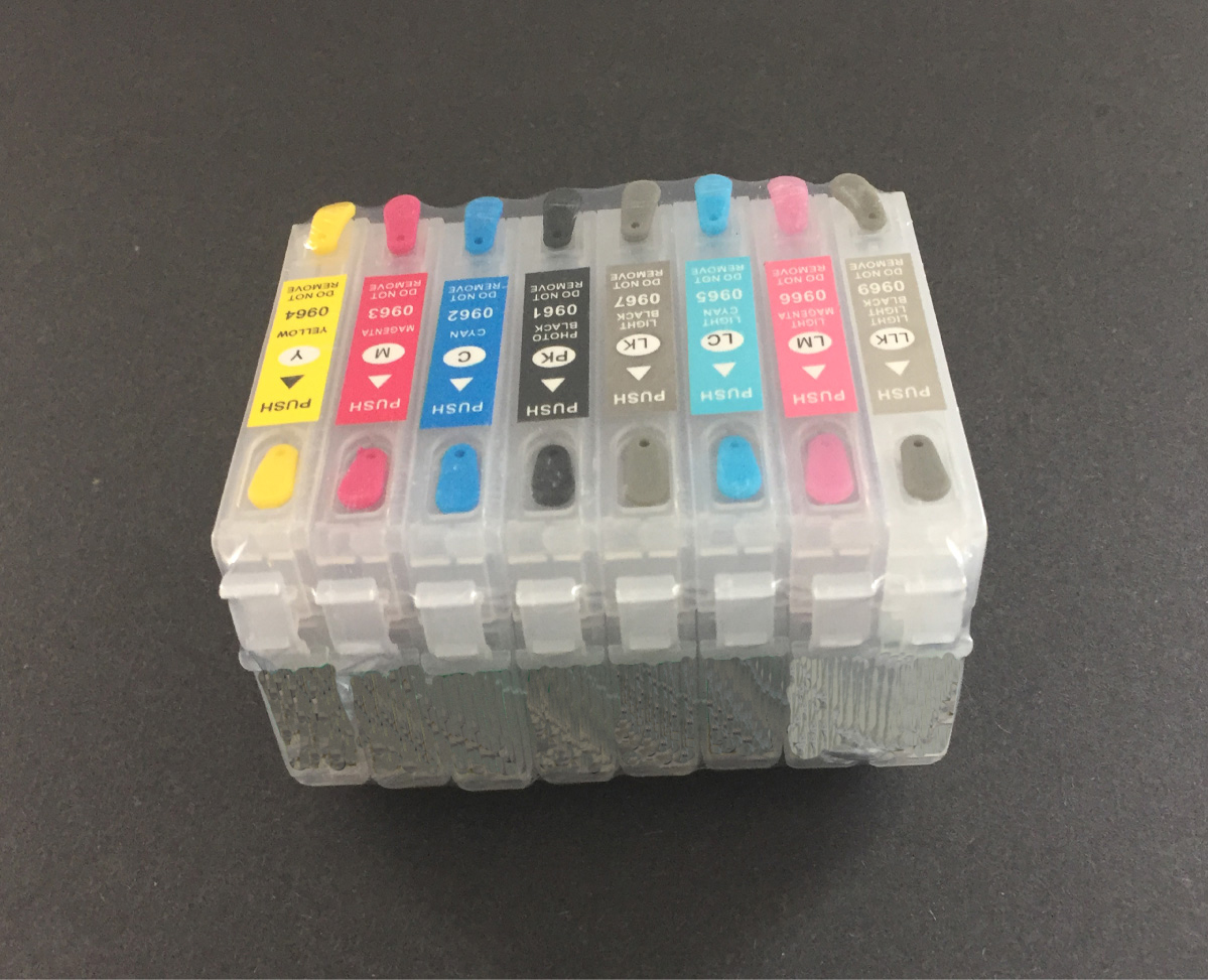 Epson R2880 Refillable Ink Cartridg Large Printer Chipless