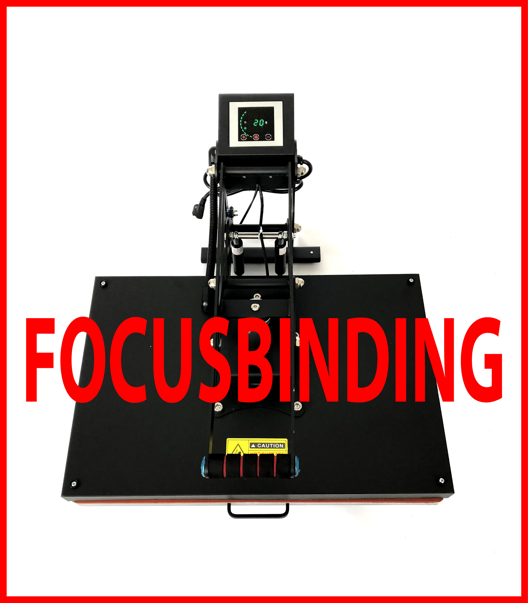 15"x15" Auto Open Pull out Base Digital Heat Press Transfer