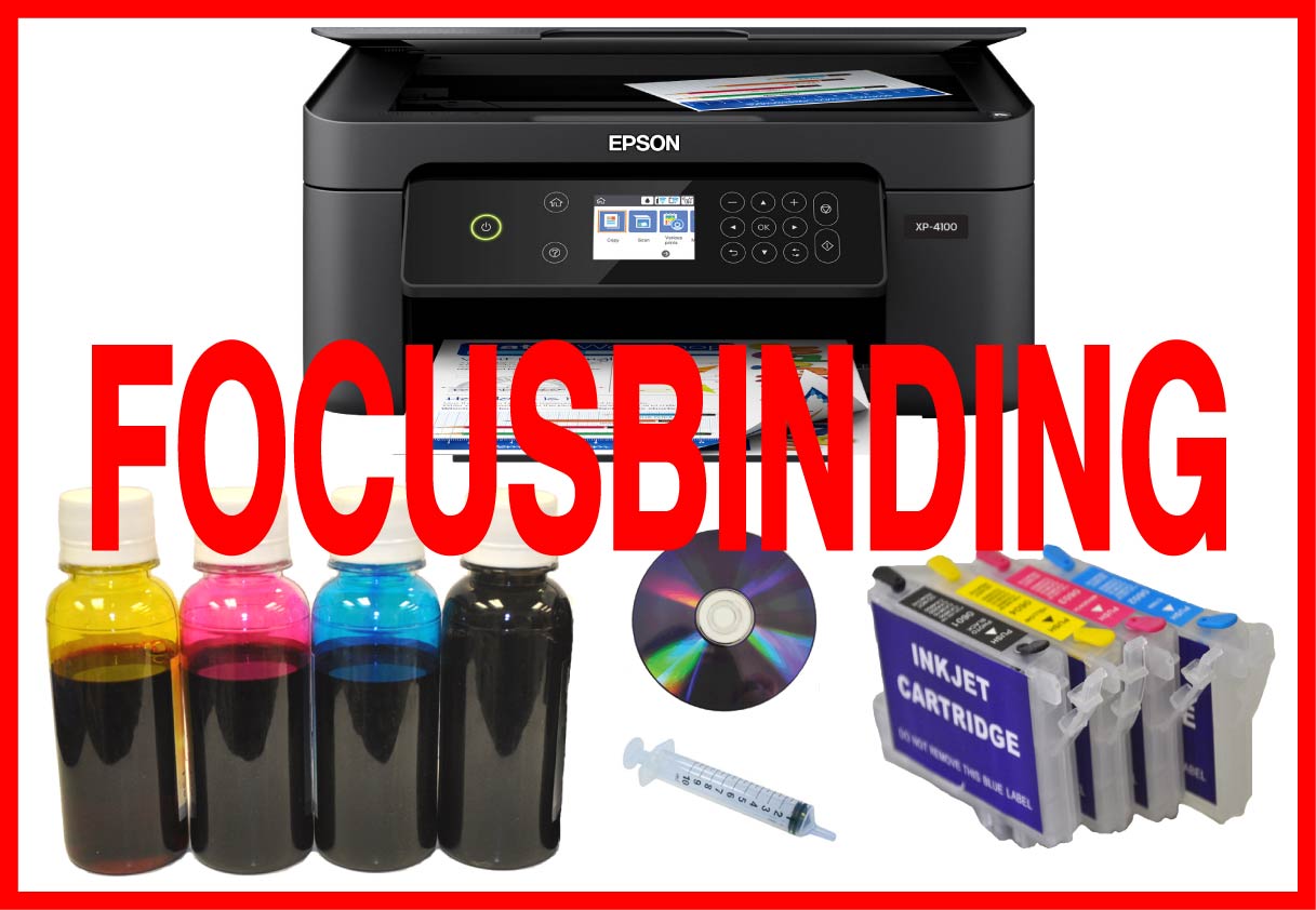 (image for) All in One Wireless Printer Sublimation Ink System Bundle