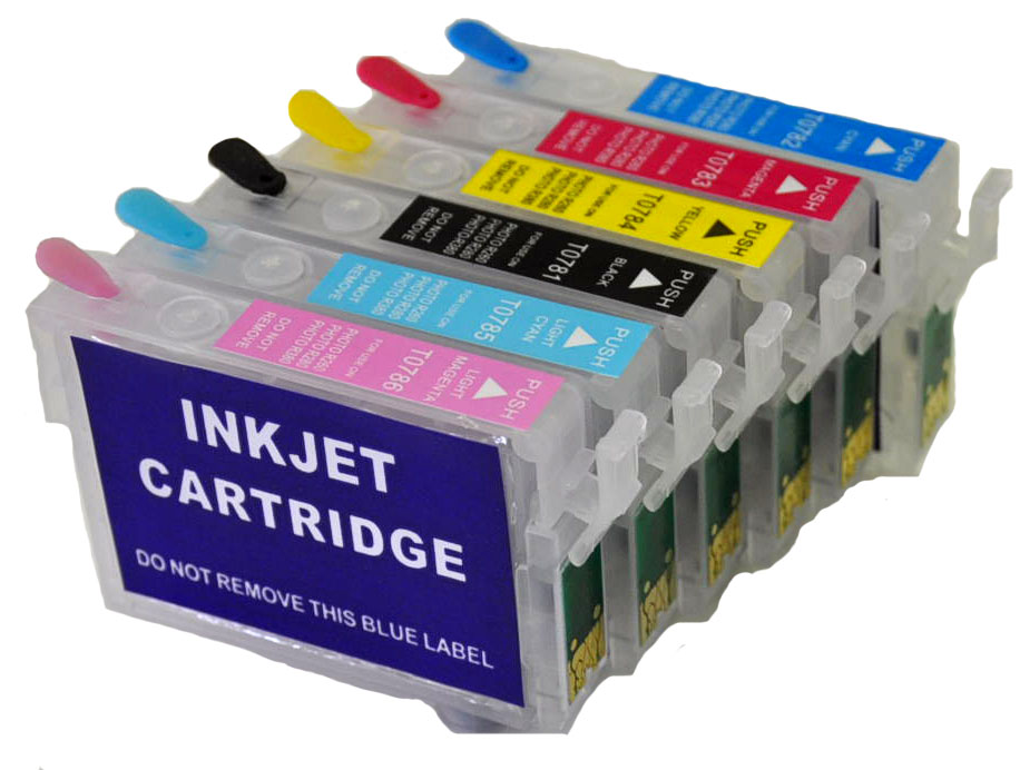 Epson Artisan 1400/1430, Refillable Ink Cartridge Kit