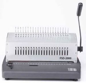 (image for) Heavy Duty Metal 20pgs/Punch,500 Cerlox Comb Binding Machine