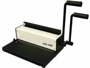 Heavy Duty Metal Based 3:1 Wire Binding Machine, 135sheets