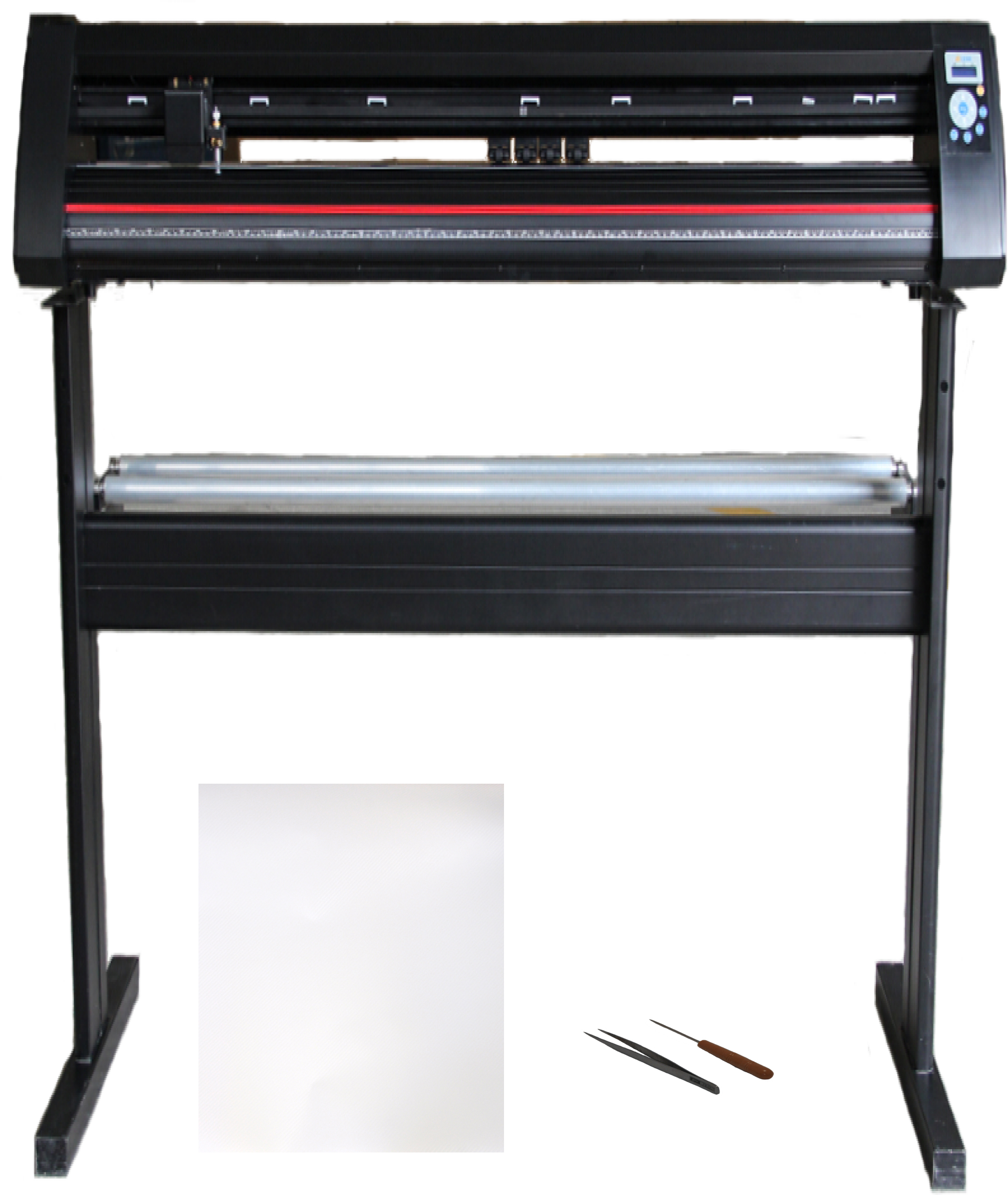 34" 500g Force Metal Auto Contour Vinyl Cutter Plotter Pack