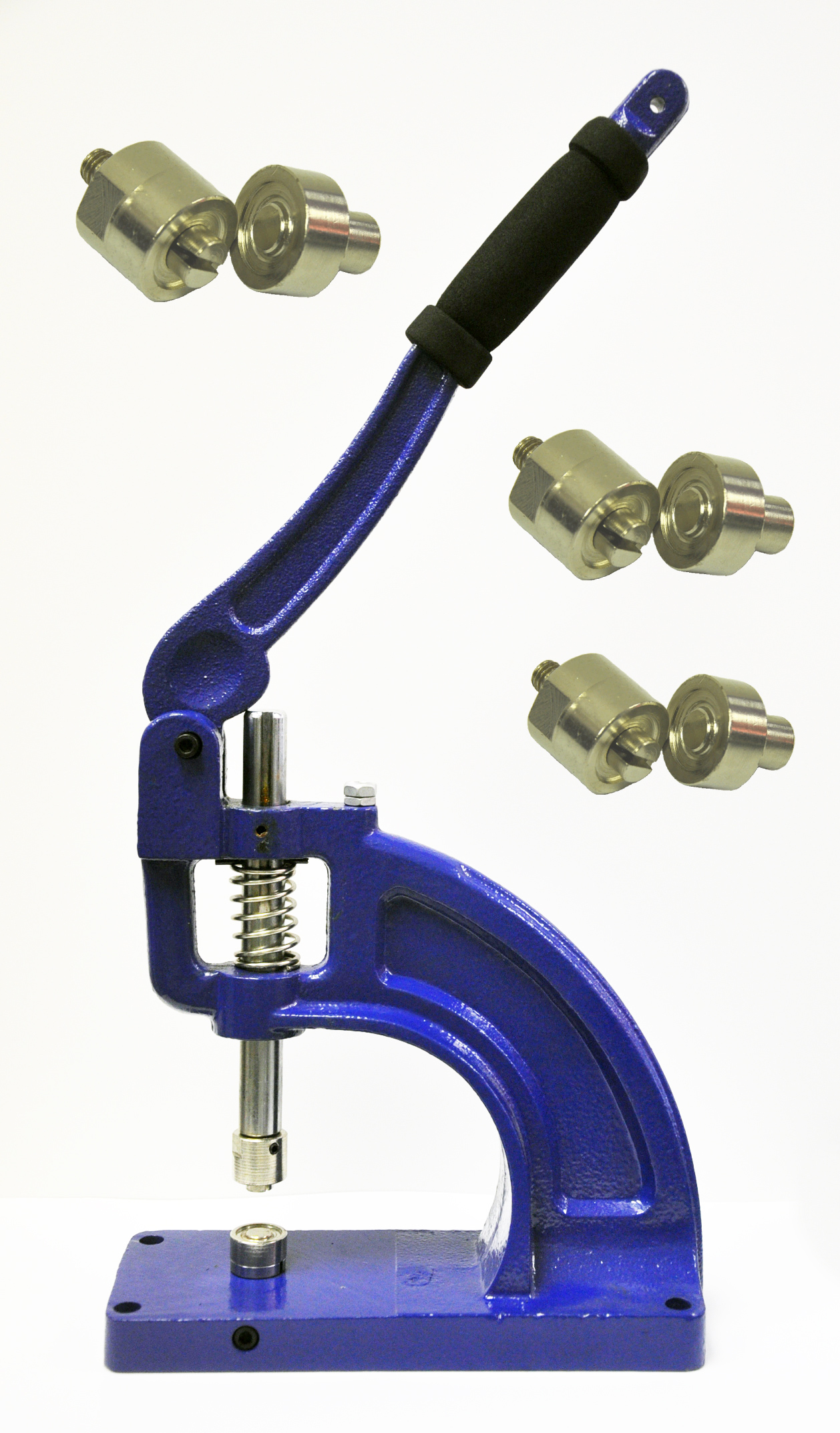 Self Piercing Grommet Press, #0(1/4 inch), #2(3/8 ), #4 (1/2)