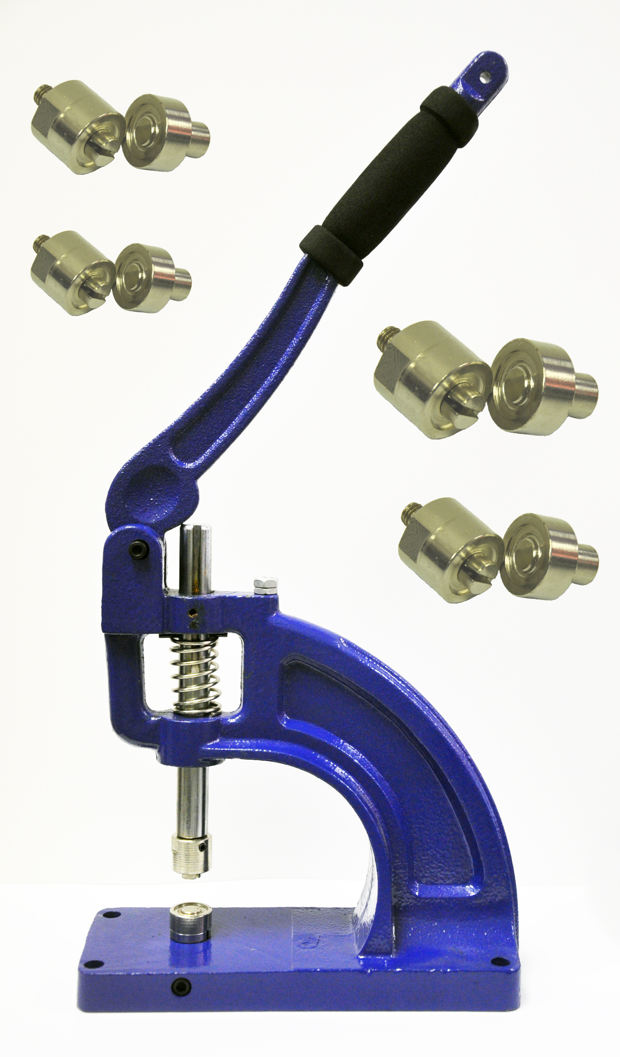 Self Piercing Grommet Press,#0(1/4),#2(3/8),#4 (1/2),#5(5/8)