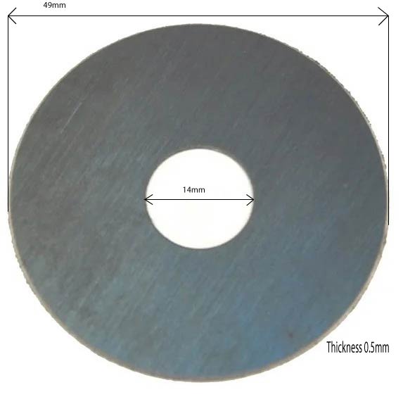 (image for) Blade for 63inch Metal Rotary Paper Cutter Trimmer