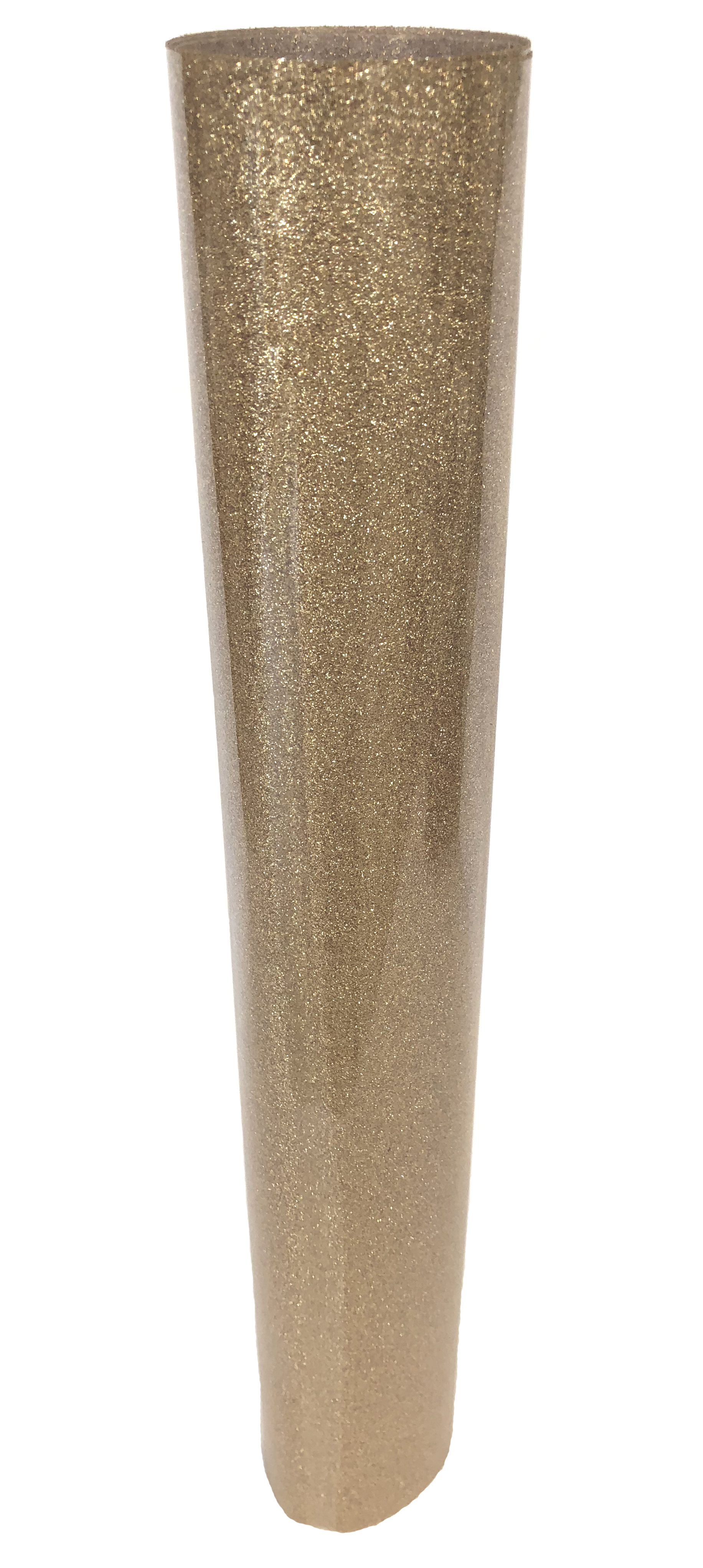 20 inchx3ft Glitter Rose Gold Heat Transfer Vinyl sticky back