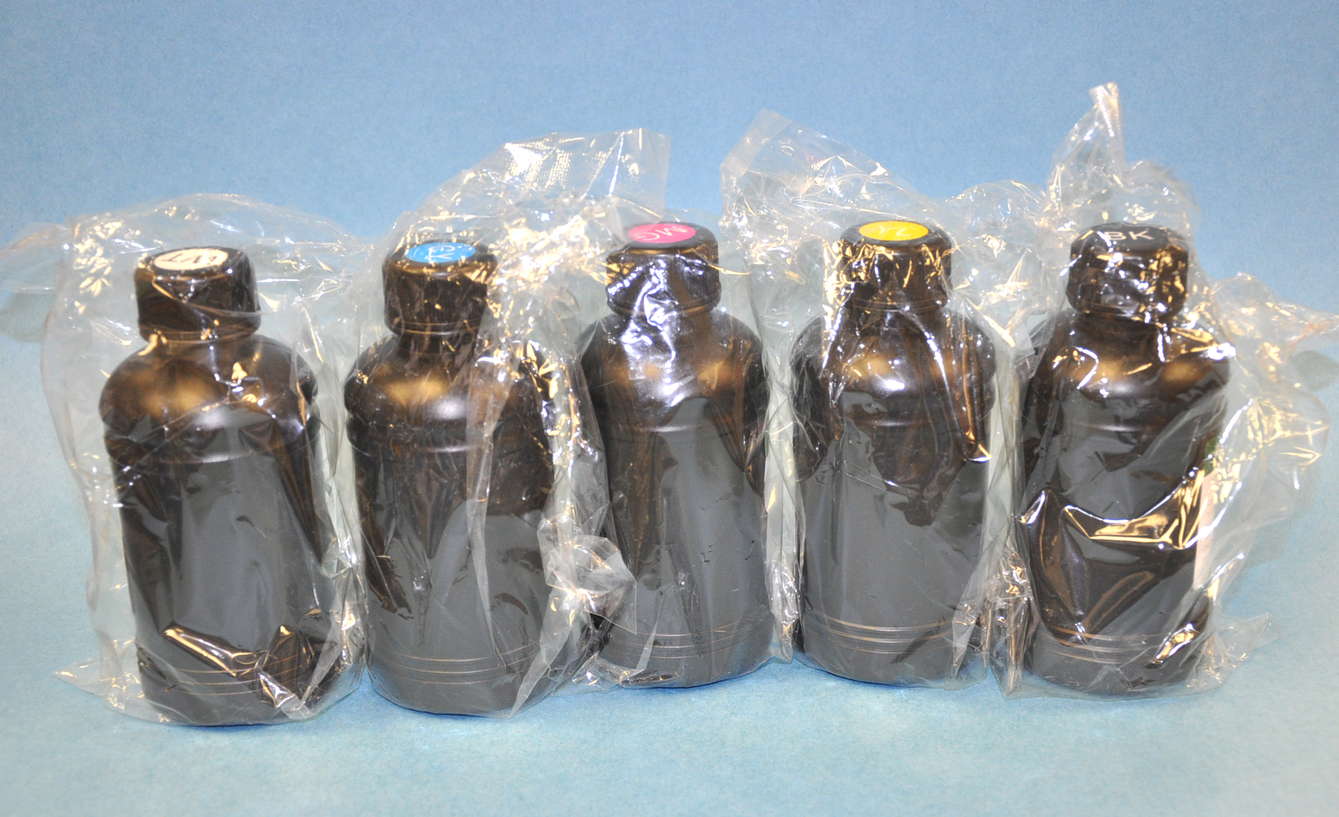 5X250ml UV Curable Ink-LED for Epson DX5 Printer,Soft Media