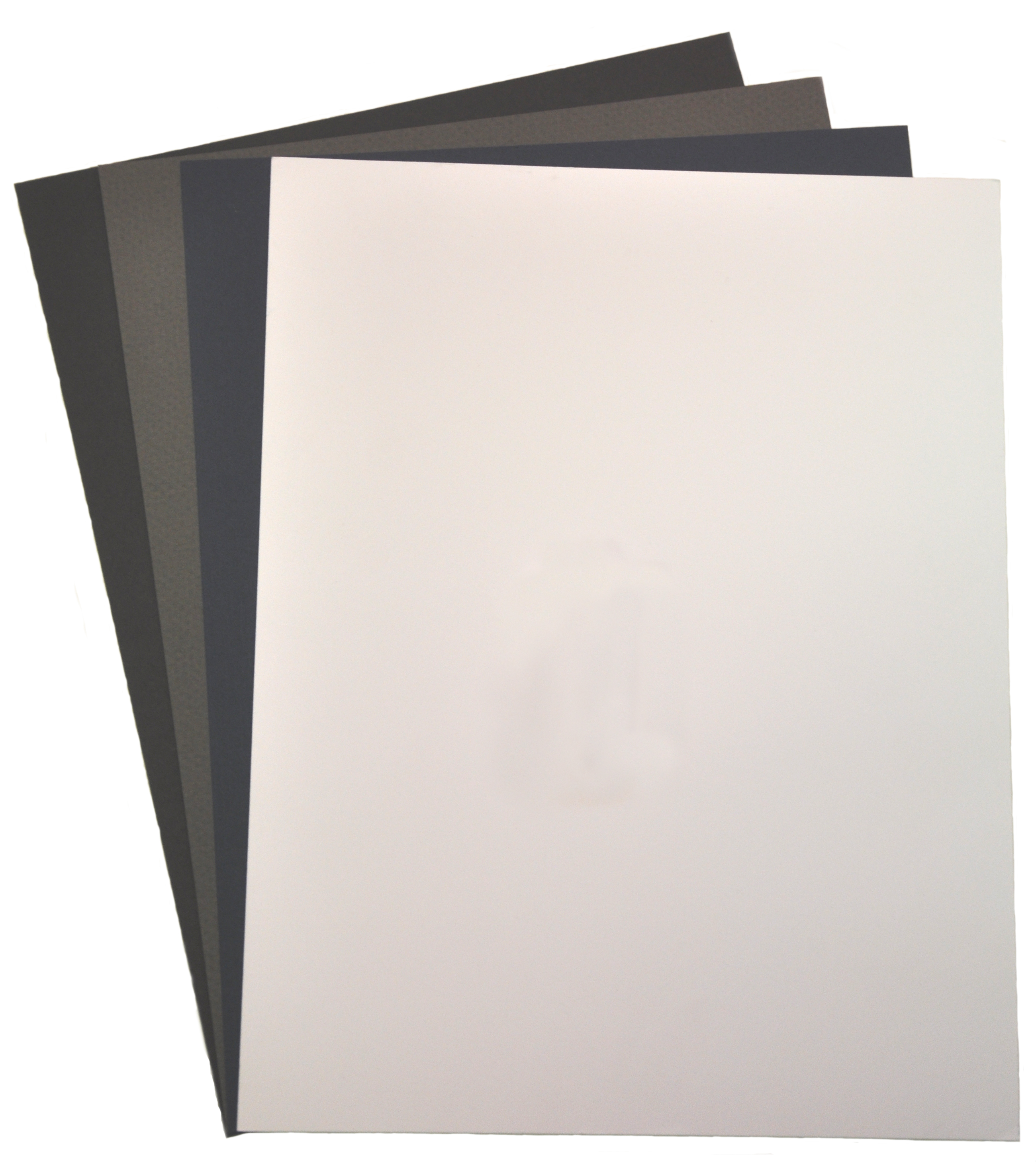 Book Binding Backing Cover-White, 100pcs/pack