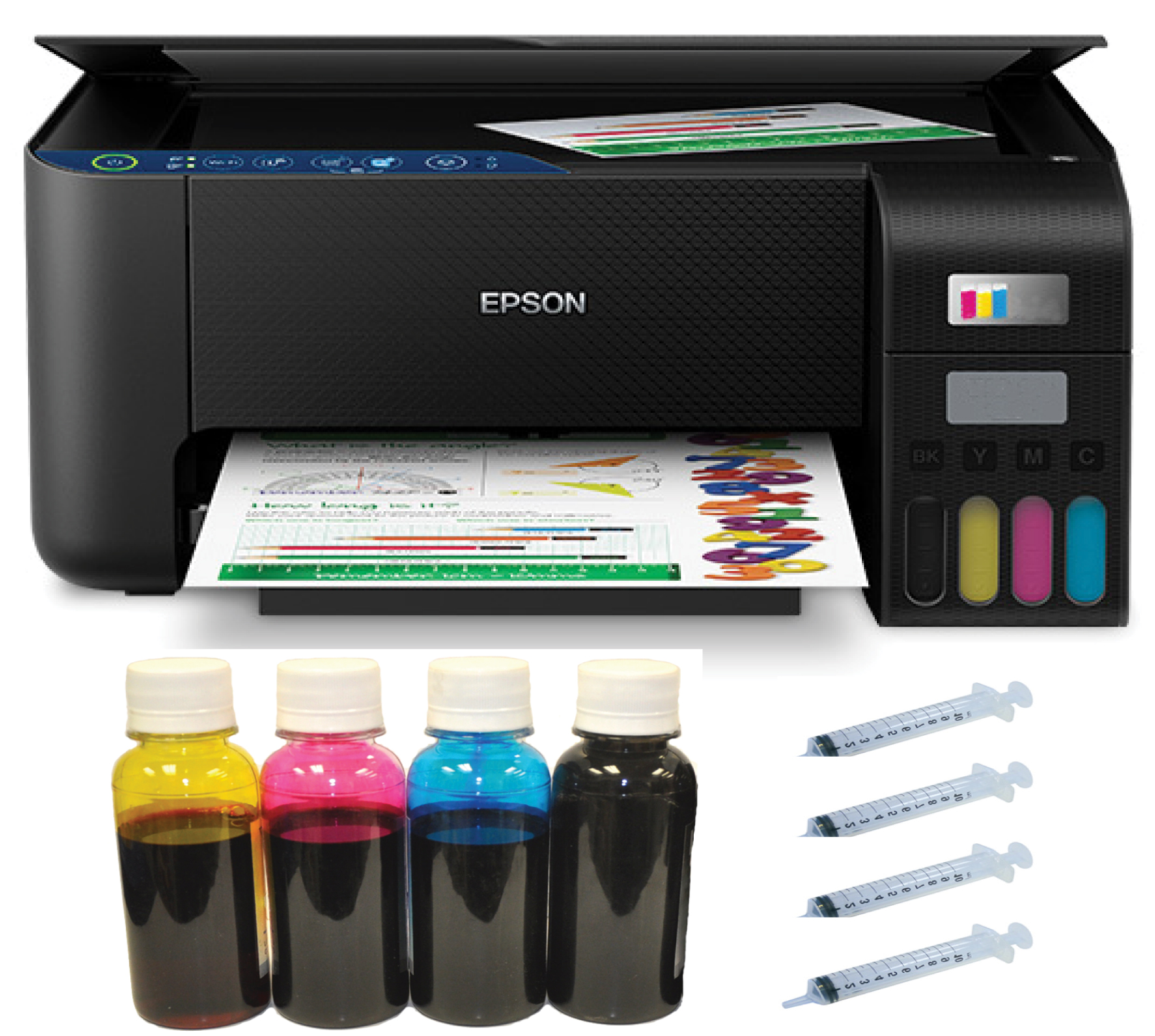 Ecotank Black Wireless Sublimation Ink Printer Sublimation Ink