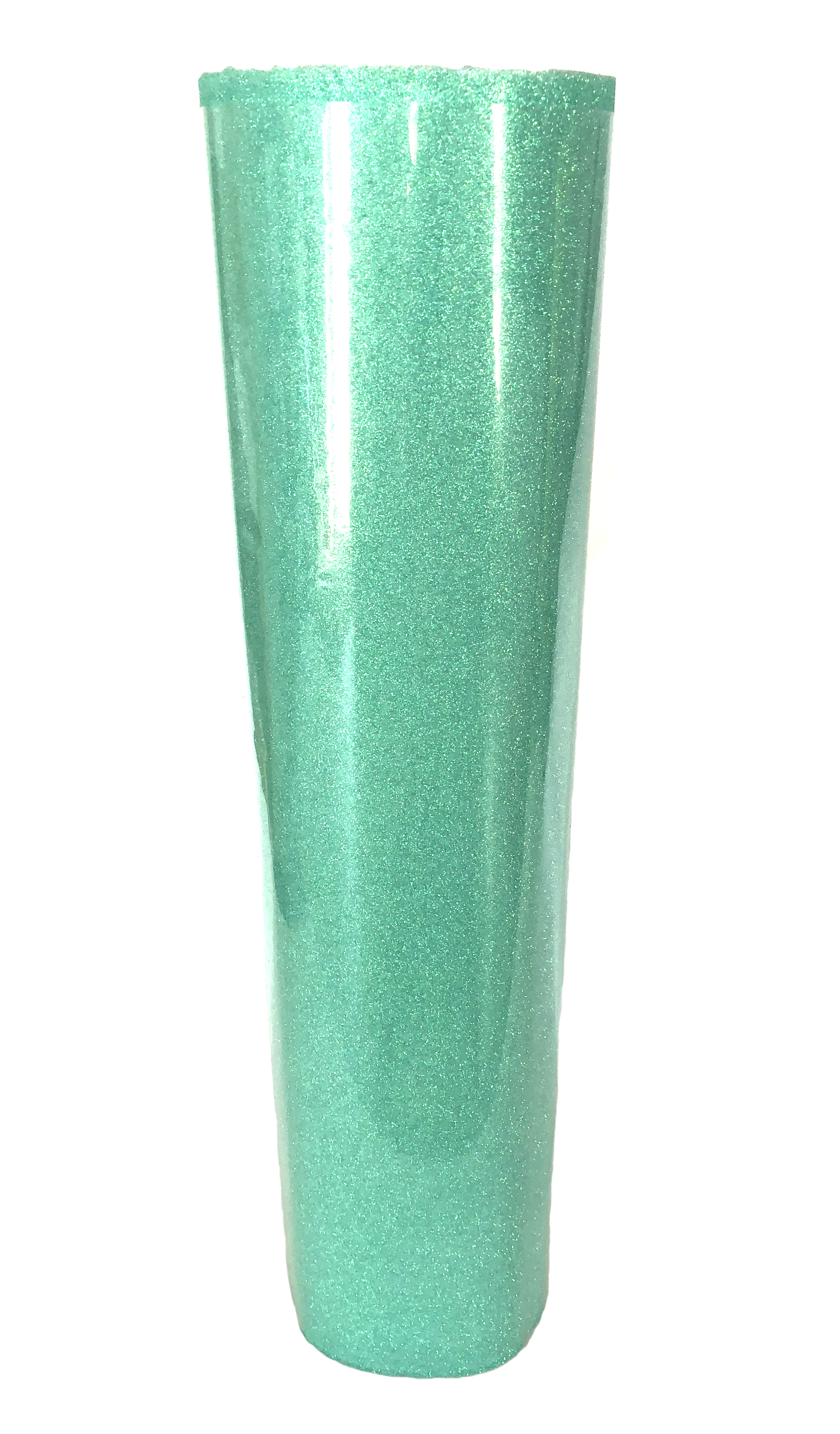 20"x3' Fluorescent Green Glitter Heat Press Transfer Vinyl