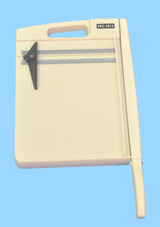 12" Heavy-Duty Plastic-Base Paper Cutter/Trimmer