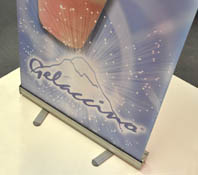(image for) 47x79 Retractable Roll Up Banner Stand